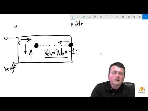 29. Web game tutorial - Bouncing ball in screen with P5.js