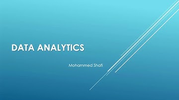 Data Analytics (SEC)