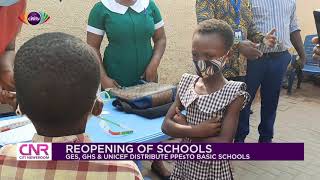 GES, GHS, UNICEF distribute PPE to basic schools after reopening | Citi Newsroom