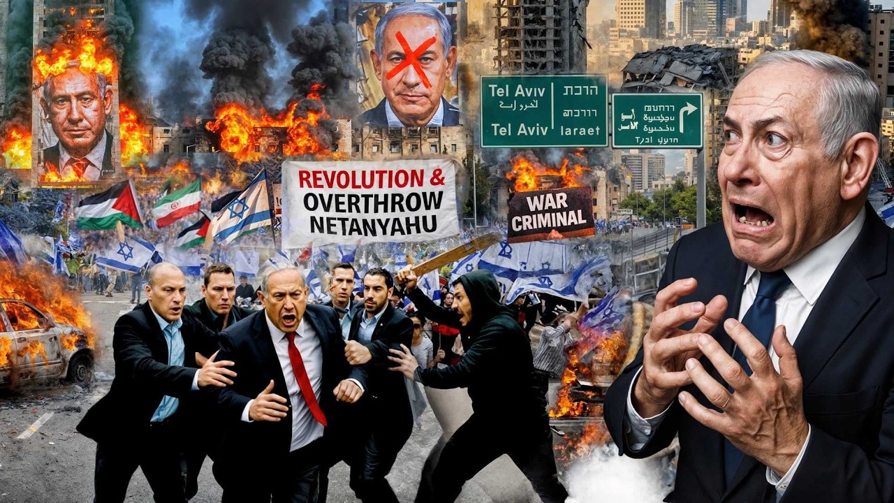 TEL AVIV MENCEKAM, NETANYAHU DIGULINGKAN!? Konflik Internal Israel Makin Parah Ditengah Perang