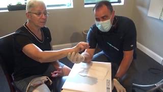 How to work on an arthritic hand with the stem cell machine & get immediate relief for stiff joints screenshot 2