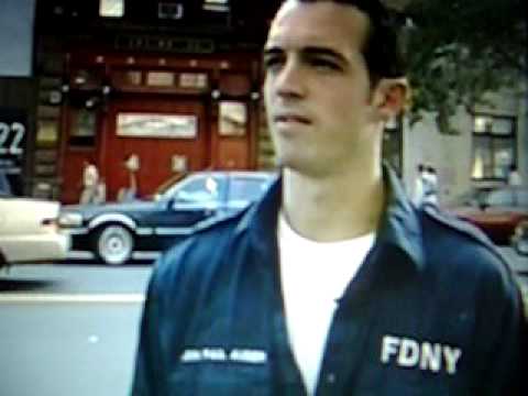 FDNY Lt Jean Paul Augier discusses Scott Shields/ Bear SAR K9 at the World Trade Center
