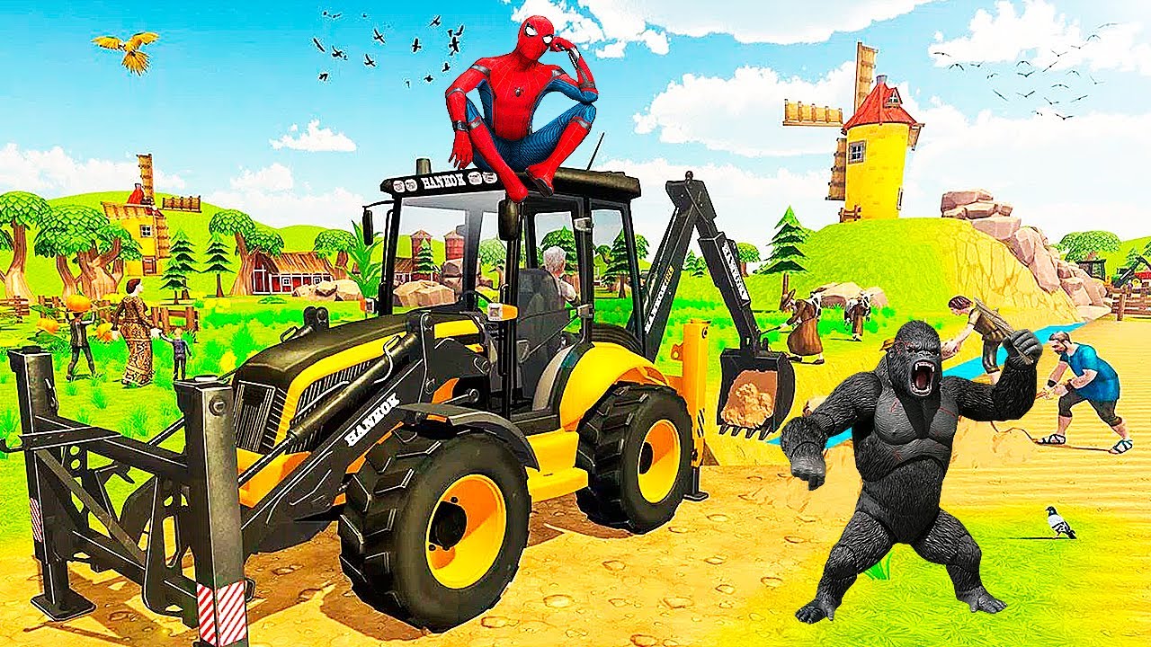 ✅JCB Loader Simulator Game 2022 - Excavator Simulator in the CITY - Android GamePlay #53