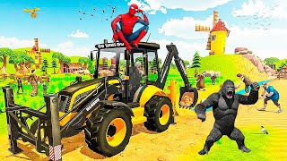 ✅JCB Loader Simulator Game 2022 - Excavator Simulator in the CITY - Android GamePlay #53 screenshot 4