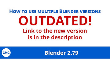 Multiple Blender versions OUTDATED