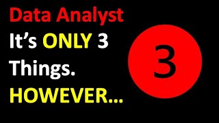 3 Core Data Analyst Skills