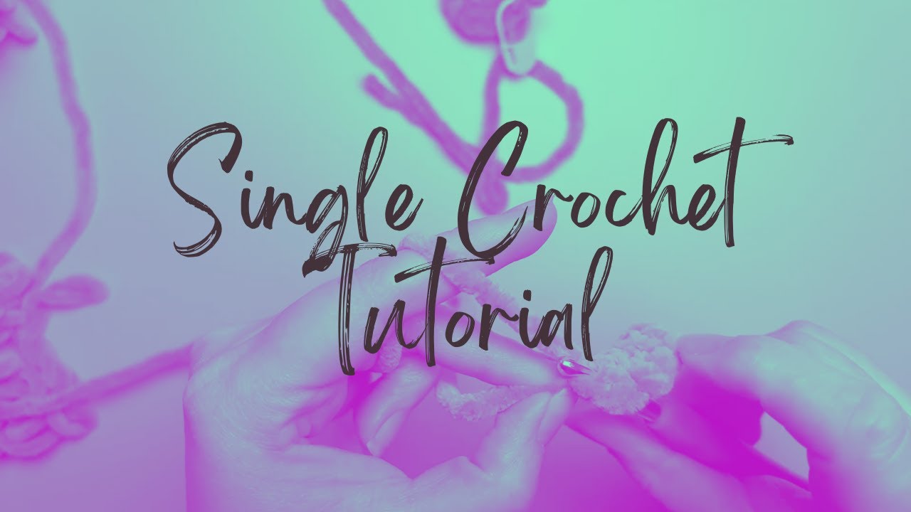 how to do single crochet decrease - youtube Images... How to do a Single Crochet - YouTube