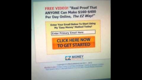 How to change your capture page with EZ Money Method