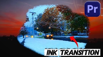 INK TRANSITION in Premiere Pro Tutorial