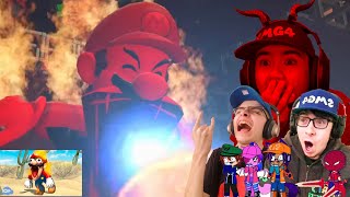 SMG4: Mario Gets Lit Reaction Collab SPICY CONCERT