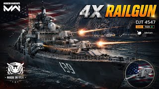 DJT-4547   Ningbo = The Most OP Mini Battleship?! | Modern Warships
