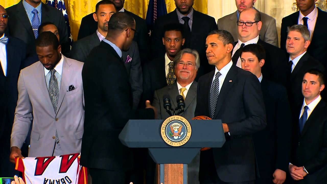 LeBron James tells President Obama 