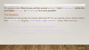 How to Implement Methods from Two Interfaces with the Same Name in Java 8