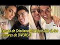Esposa de Cristiano Ronaldo habla de los rumores de DIVORCIO y confirma lo que se temía