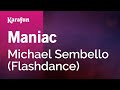 Maniac  flas.ance michael sembello  karaoke version  karafun