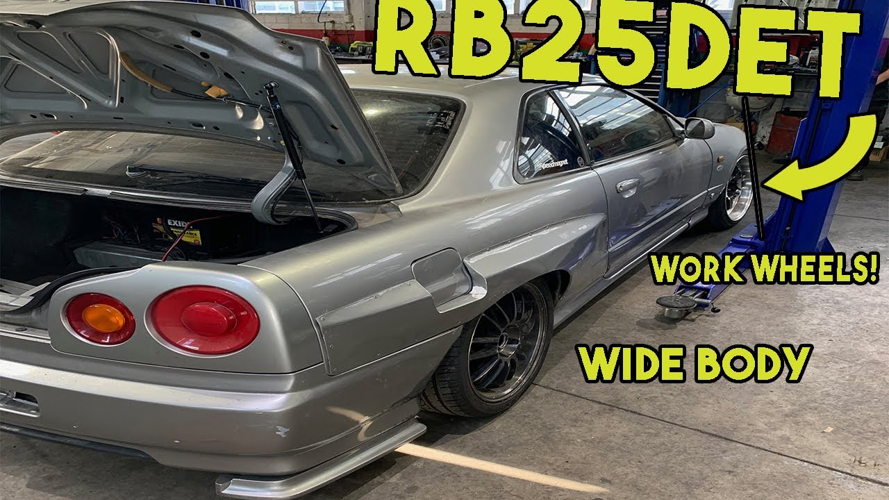ANOTHER R34 SKYLINE! - RB25DET GT-T - YouTube