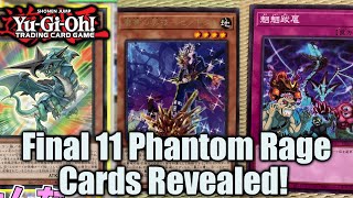 FINAL 11 PHANTOM RAGE *Yu-Gi-Oh!* CARDS REVEALED!