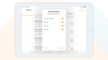 Hello Inspections - report from template demo
