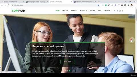 18  Load Bootstrap Template on Django