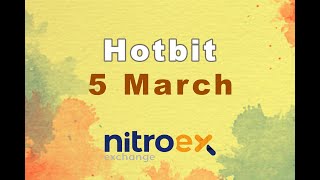 Nitroex Is Listed On The Hotbit Hurry Up