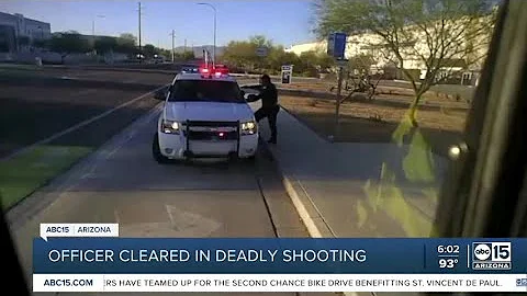 Phoenix officer cleared in deadly shooting