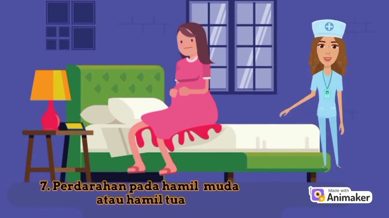 VIDEO ANIMASI TANDA BAHAYA KEHAMILAN