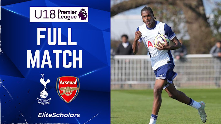 Full Match Tottenham Hotspur vs Arsenal | U18 Premier League | 08/03/25