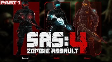 SAS Zombie Assault 4 Playthrough Part 1 | Ninja Kiwi Archive