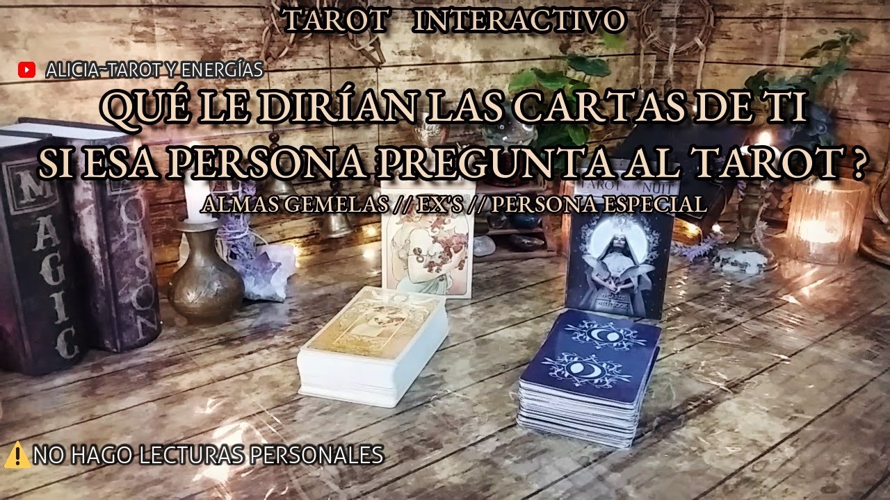 Qué le Dirían las Cartas🎴si Esa Persona Pregunta por Ti al Tarot?🔮Qué ...