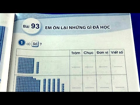 Video VỞ BÀI TẬP TOÁN LỚP 2 - SÁCH CÁNH DIỀU - BÀI 93 - EM... - youtube