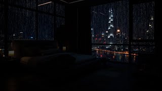 Urban Rainfall Tranquility: Ambient Sounds for Deep Sleep & Relaxation | Cityscape Zen Retreat