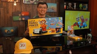 Unboxing Bundle Super Mario Maker Wii U Amiibo Deluxe Set