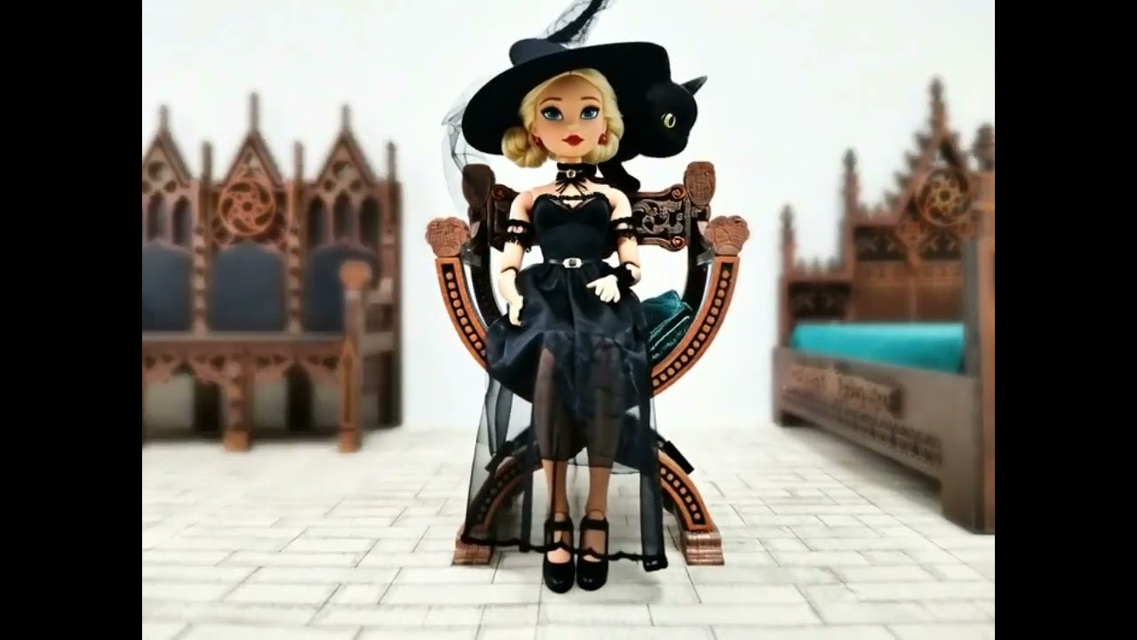 Gothic ARMCHAIR - Exclusive Dollhouse furniture