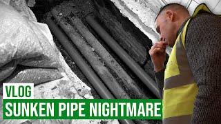 SUNKEN PIPE NIGHTMARE! Day-in-the-life of a London Property Maintenance Company