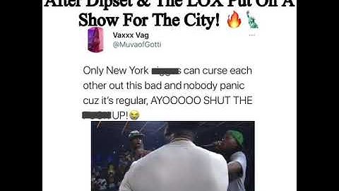 Thumbnail of New York trends after Dipset & The Lox put on a show for the City
