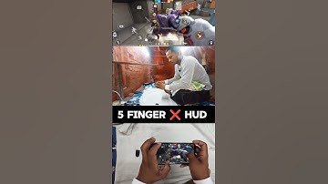 3 Finger Custom HUD 🔥 Handcam Domination in Free Fire! 😱👑