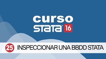 🔵 #Curso de #Stata (025) Inspección de variables en Stata