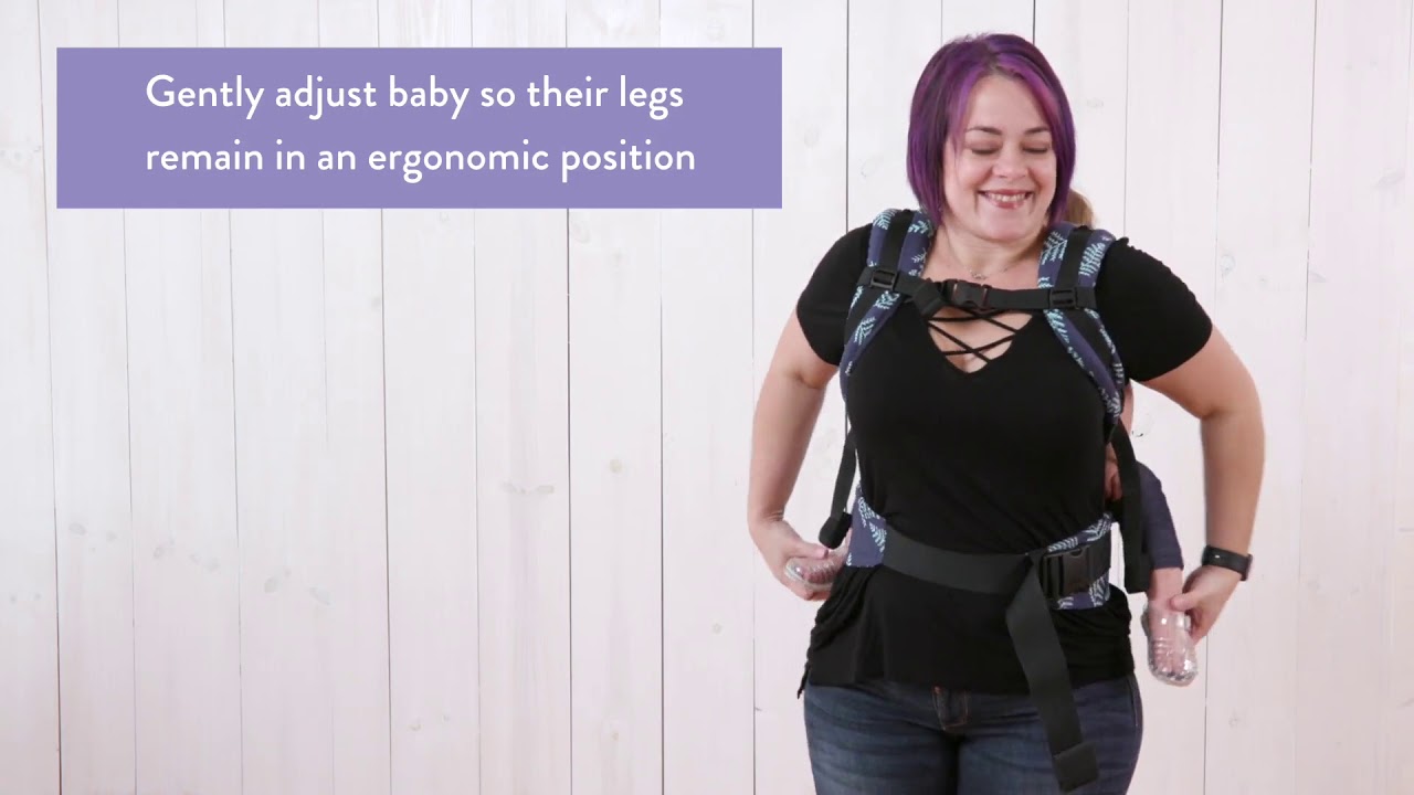 Comment Porter Dans Le Dos Avec Le Porte Bebe Tula Explore Youtube