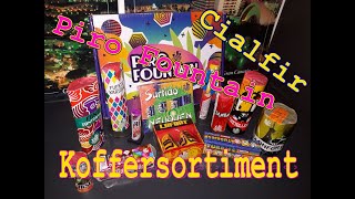 Cialfir Fontänen Koffersortiment Piro Fountain