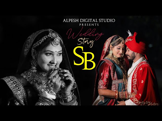 BEST WEDDING HIGHLIGHTS 2023 || SHIVANESH + BHAVINI || ALPESH DIGITAL STUDIO class=