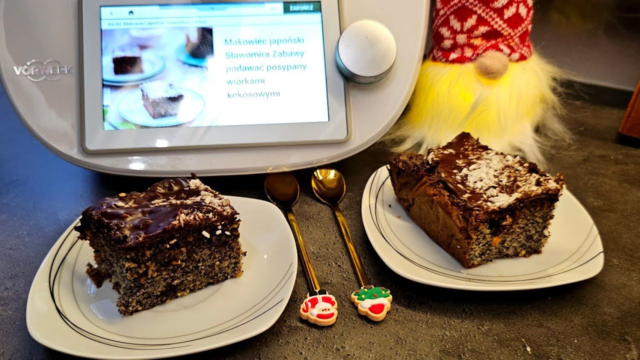 Przepyszny wilgotny i mega szybko Makowiec Japoński z Thermomix #paulitawita