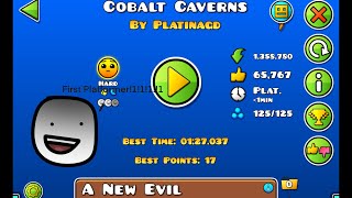 My first time playing a platformer level! [Geometry Dash]