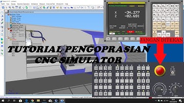 Tutorial menggunakan CNC Simulator (swansoft NC Simulation)