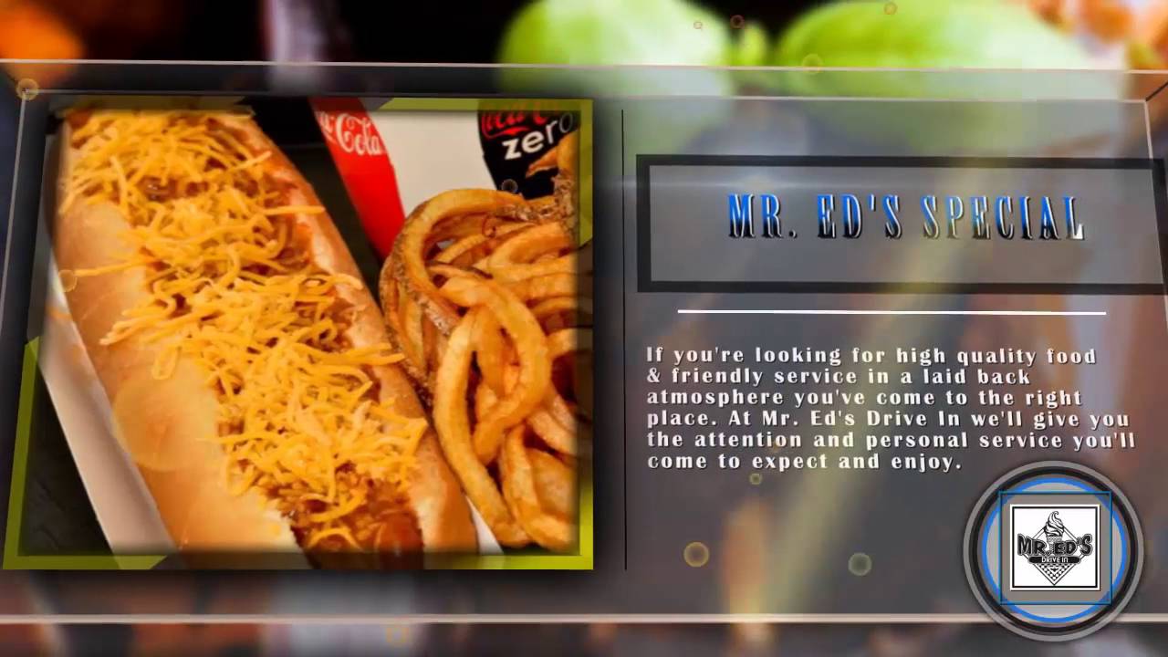MR. ED'S DRIVE IN Local Restaurant in Urbana, MO 65767 YouTube