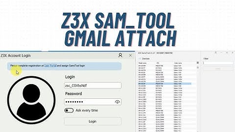 Z3x Sam_Tool How use