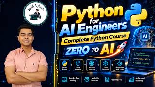 Python for AI Engineers 🐍 Complete Python Tutorial for Beginners | AI Engineering Roadmap