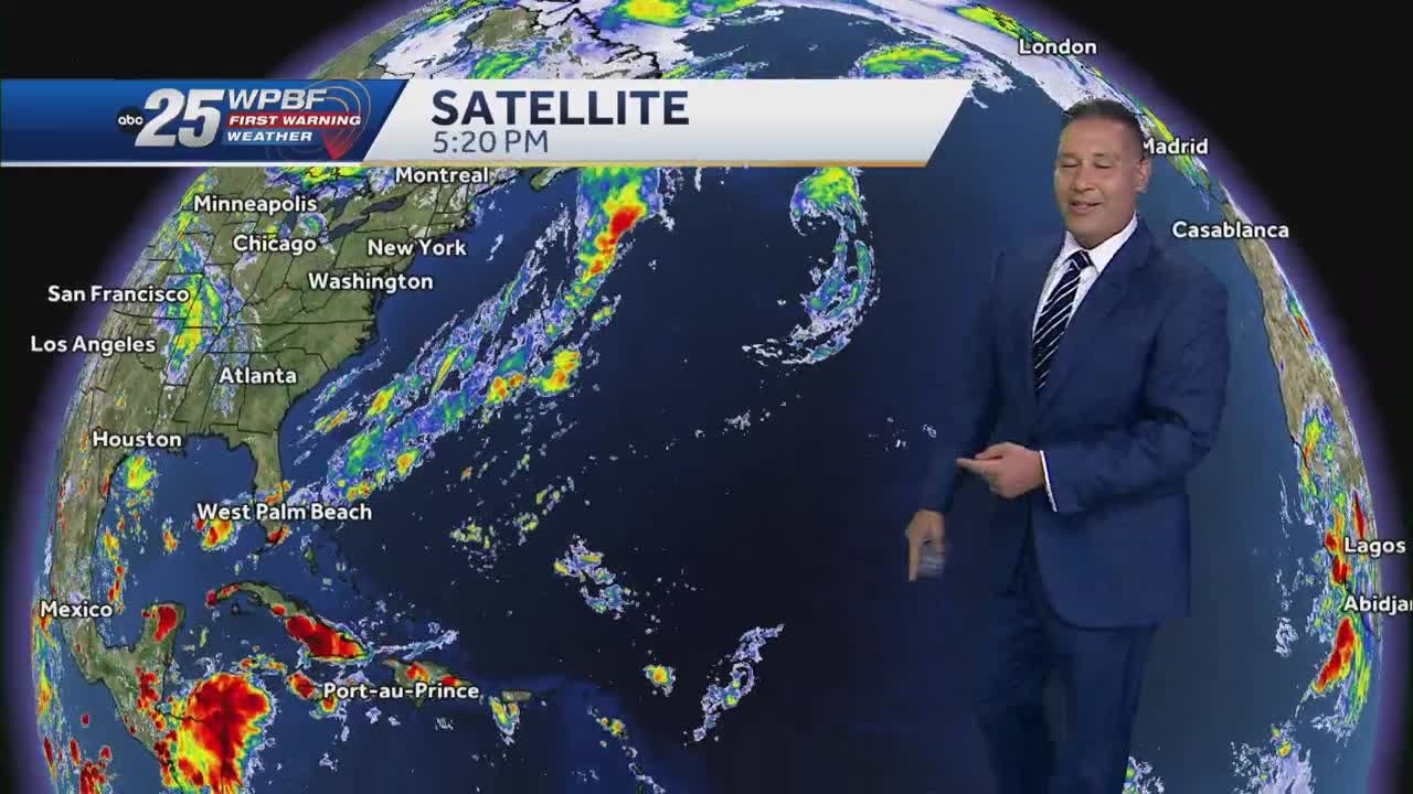 Tracking the tropics and south Florida weather - YouTube