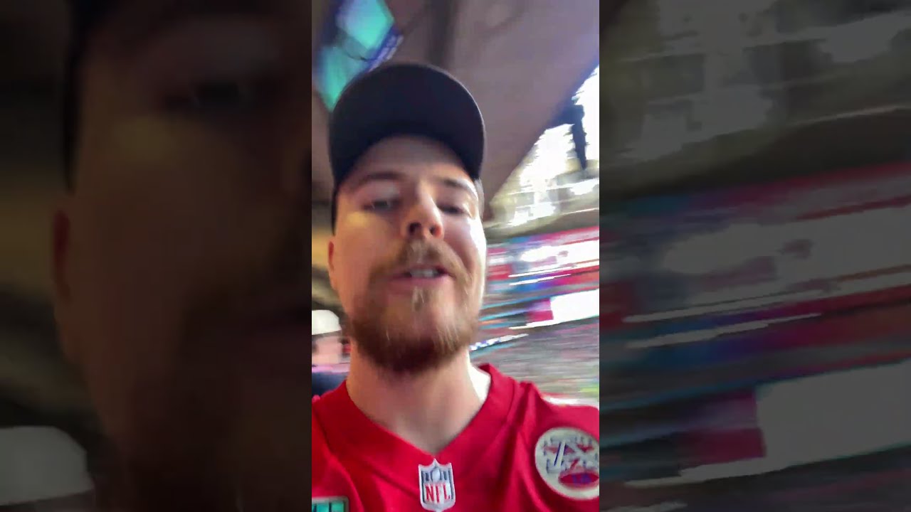 MrBeast Is At The Super Bowl Shorts Superbowl