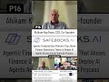 P16, Ahikam Kaufman, CE0, Safebooks.ai