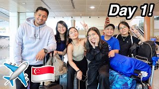 Singapore with VFam! DAY 1 ✈ | Ry Velasco